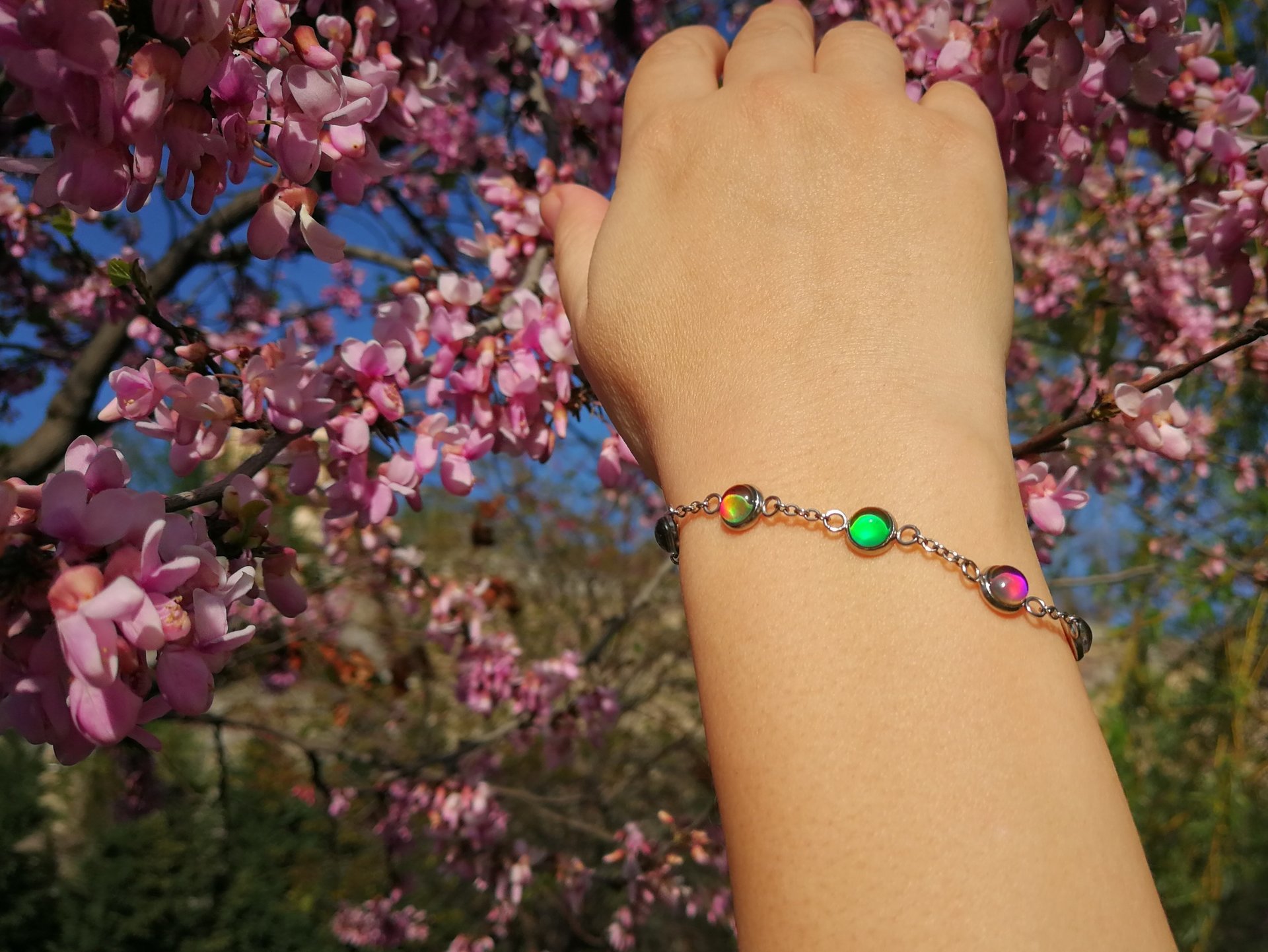Lucky Seven - Mood Bracelet - 6 mm - Stainless Steel