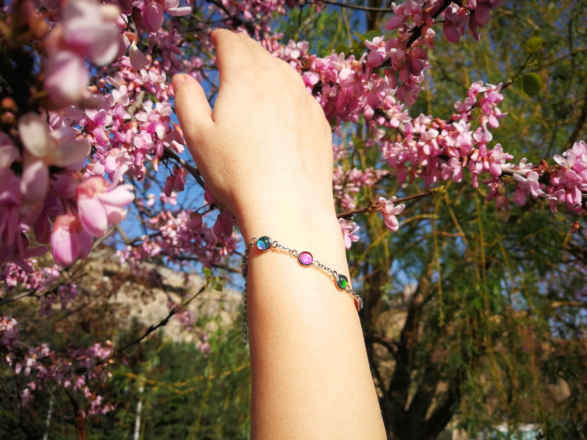 Lucky Seven - Mood Bracelet - 6 mm - Stainless Steel