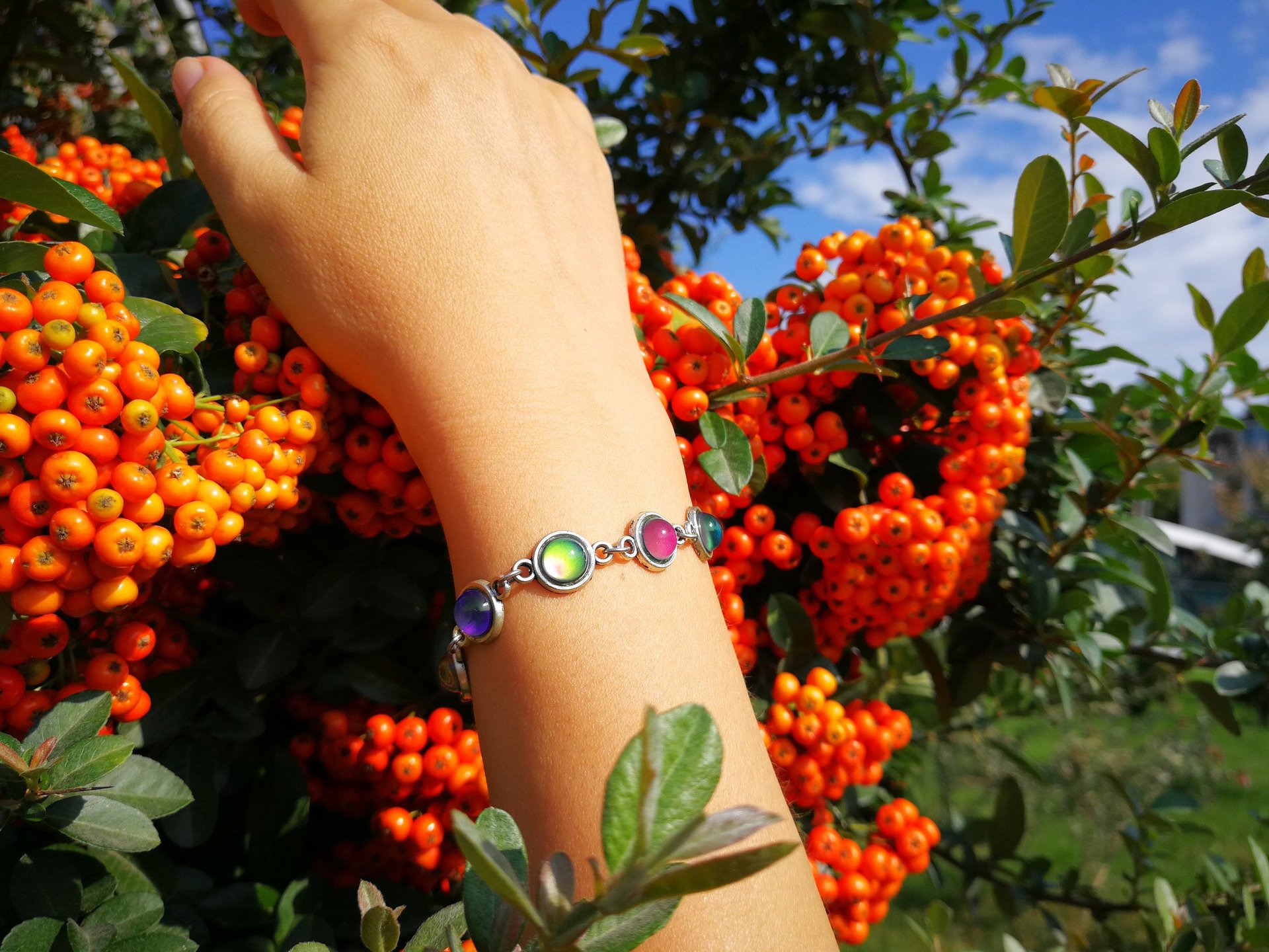 Secret Stars of Destiny - Mood Bracelet - 8 mm - Brass