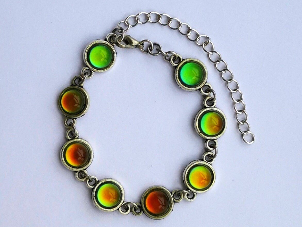 Secret Stars of Destiny - Mood Bracelet - 8 mm - Brass
